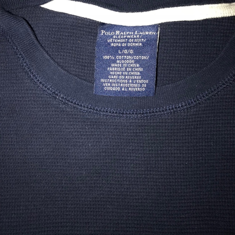 Polo men’s long sleeve thermal - Picture 3 of 3